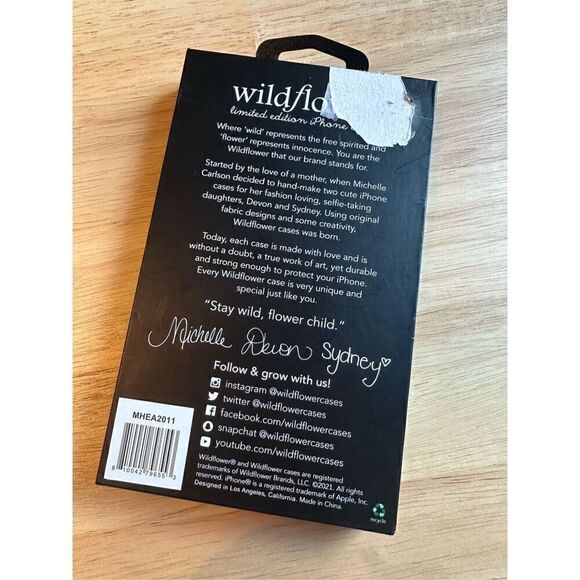 Wildflower Matcha Love Green Hearts iPhone 11 Protective Phone Case - Picture 2 of 7